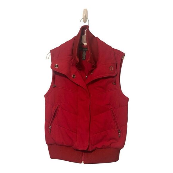 INC International Concepts Women’s Large Red Vest - Picture 1 of 10